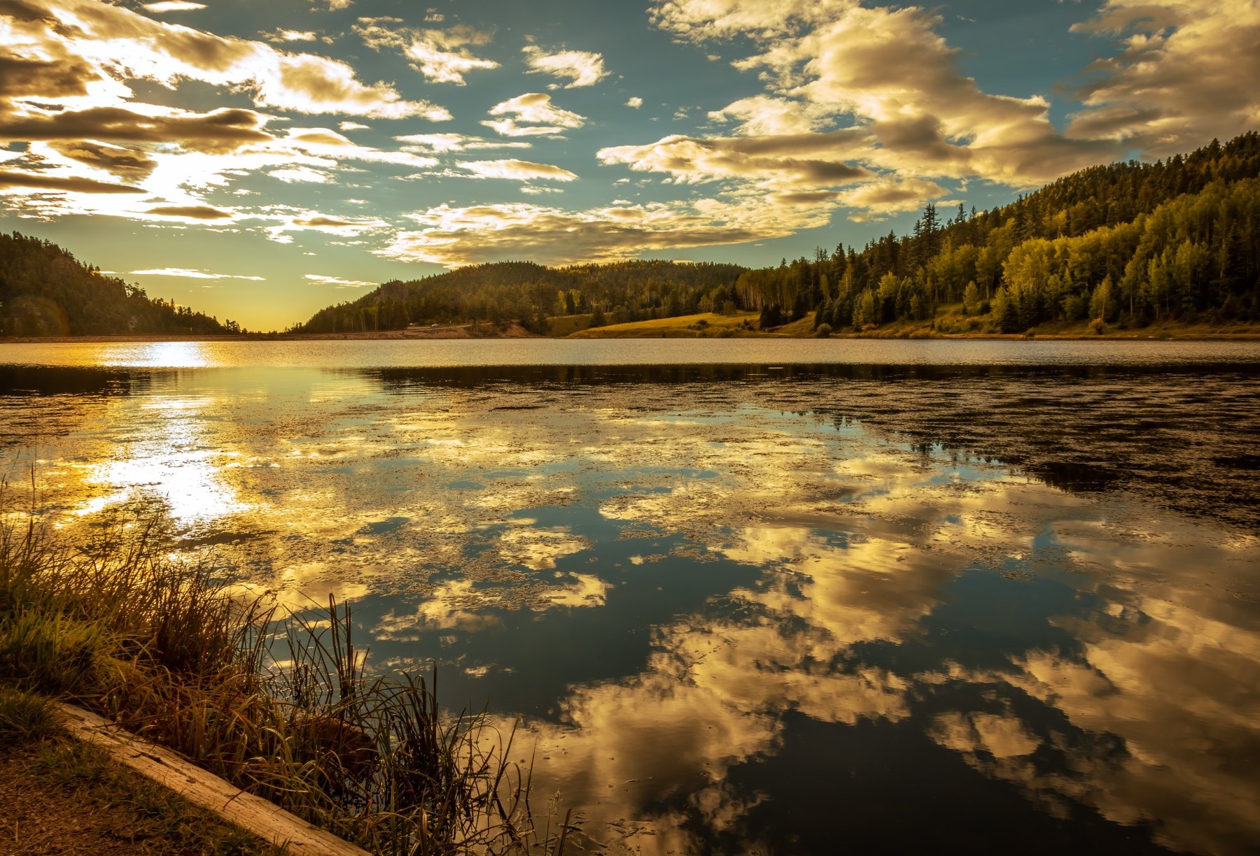 Cloud Reflection at San Isabel