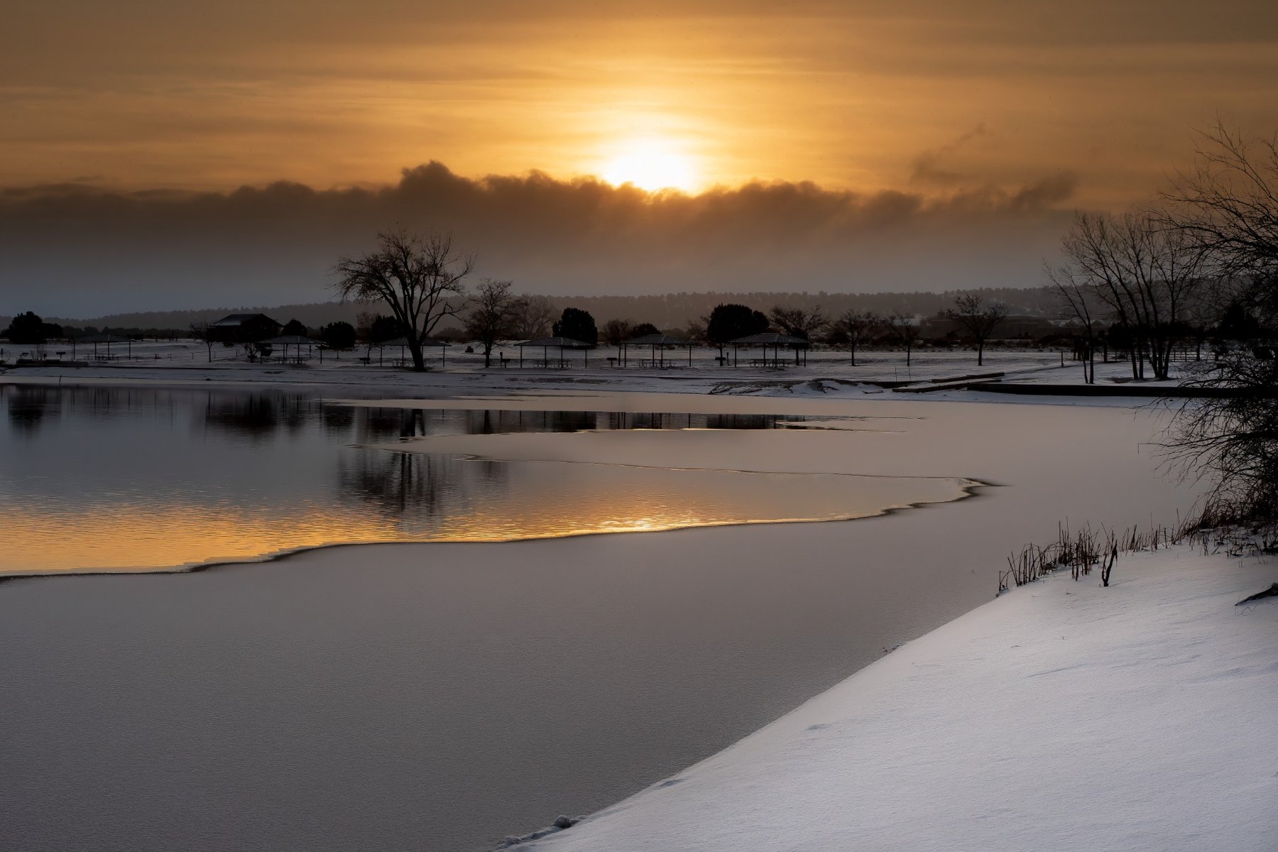 Sunrise Martin Lake